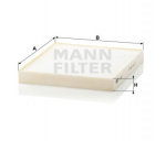 CU 2227 Салонный фильтр MANN-FILTER
