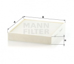 Фильтр салона MANN-FILTER CU 26 010