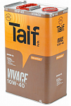 Масло моторное синтетическое TAIF VIVACE 10W-40 (4 л)