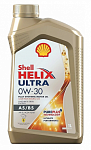Синтетическое масло Shell Helix Ultra A5/B5 0W-30  (Ultra AS) (1л)  