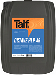 Гидравлическое минеральное масло TAIF OCTAVE HLP 46 (20 л)