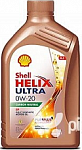 Синтетическое масло Shell 0W20 Helix Ultra SP(1л)