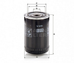 W 9069 Фильтр масляный MANN-FILTER
