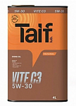 Масло моторное синтетическое TAIF VITE C3 5W-30 (4 л)