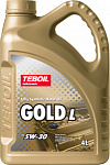 Масло моторное синтетическое TEBOIL GOLD L 5W30 (4 л)